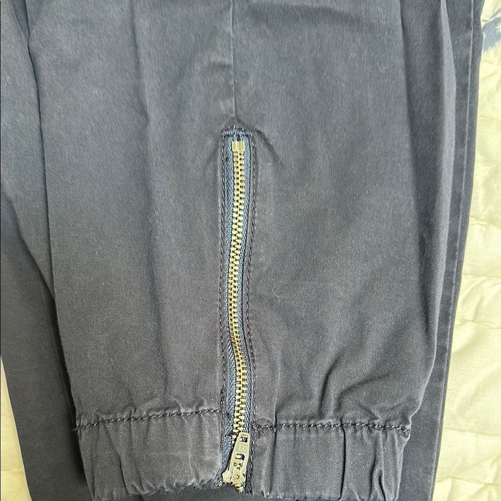 LOFT navy cargo style pants - Picture 3 of 3